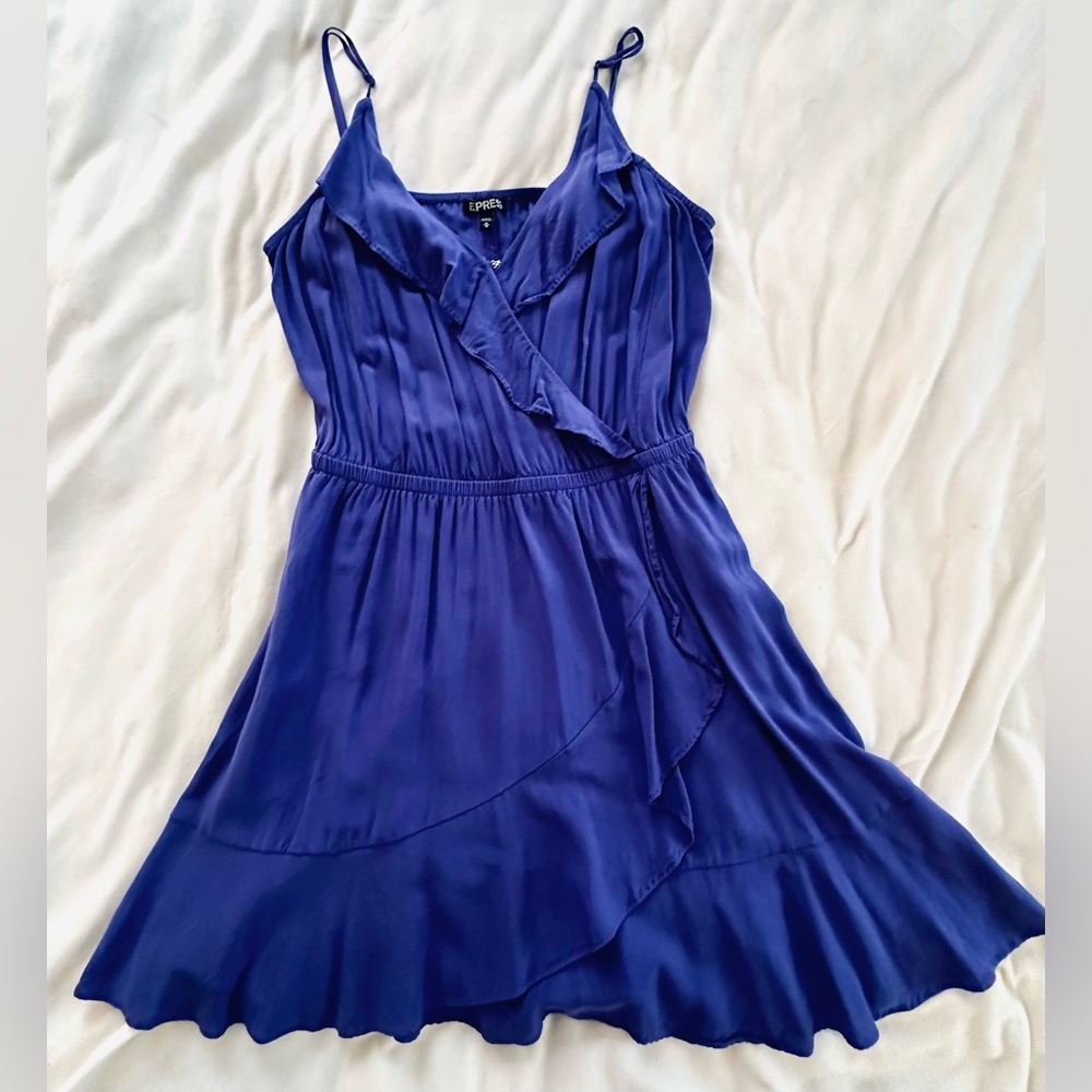 Express Blue Summer Dress